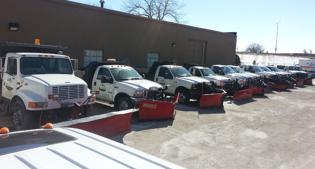 snowplowing