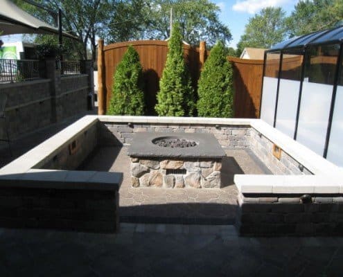 Built-in Firepit New Berlin, WI