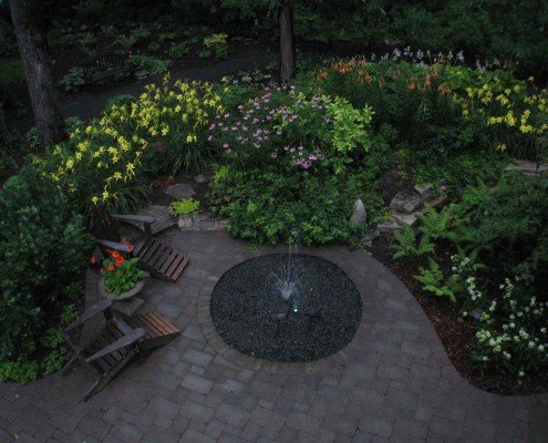 Custom Water Feature and Plants Hales Corners, WI