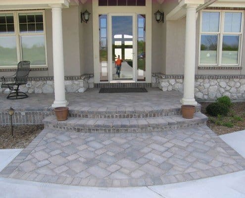 Stone Entryway Oconomowoc, WI