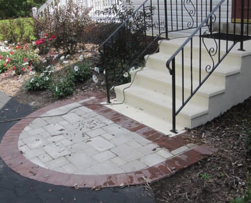 front paver walkway