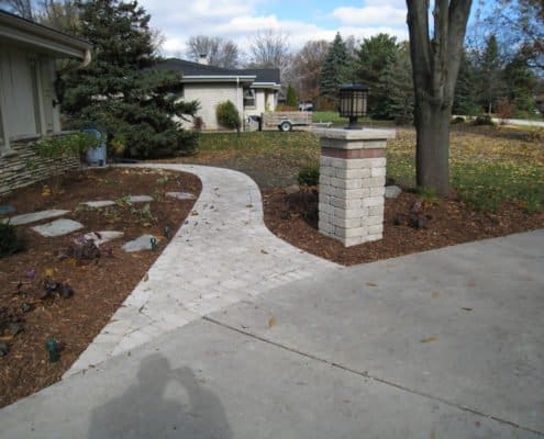 front walkway