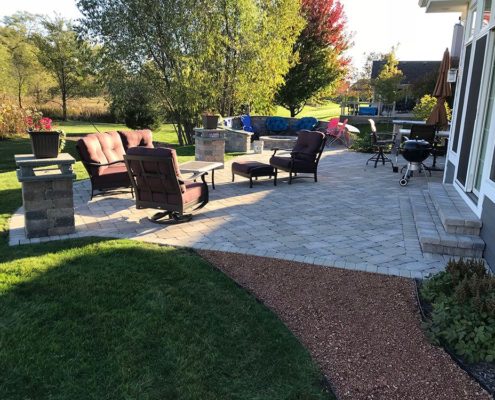 Custom Stone Patio