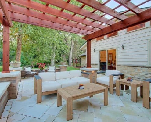 Patio With Lighting