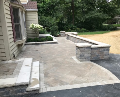 Custom Paver Walkway