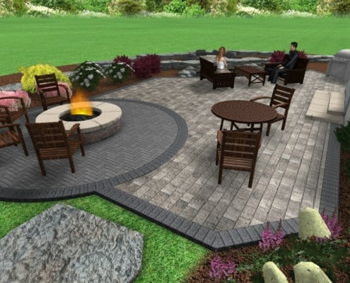 Custom 3D Landscape Design