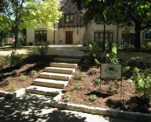 Custom Paver Front Walkway