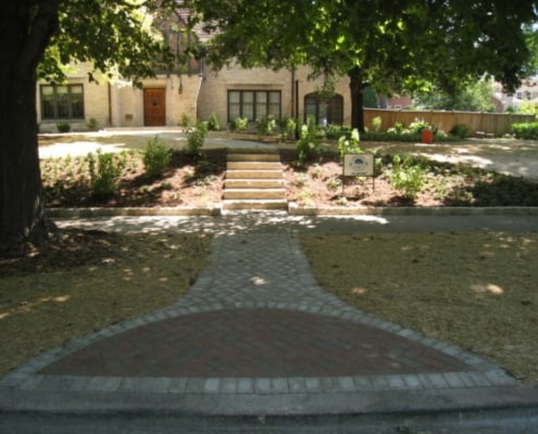 Custom Paver Front Walkway