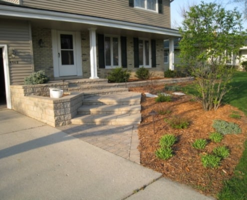 Front Entrance & Walkway