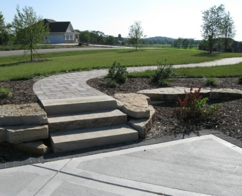 Front Entrance & Walkway