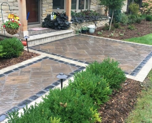 Front Paver Walkway